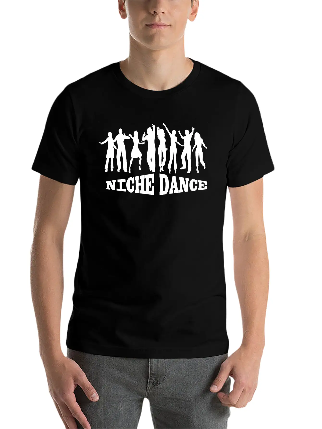Dancing Unisex Casual T-Shirt – Clean Design For Daily Comfort