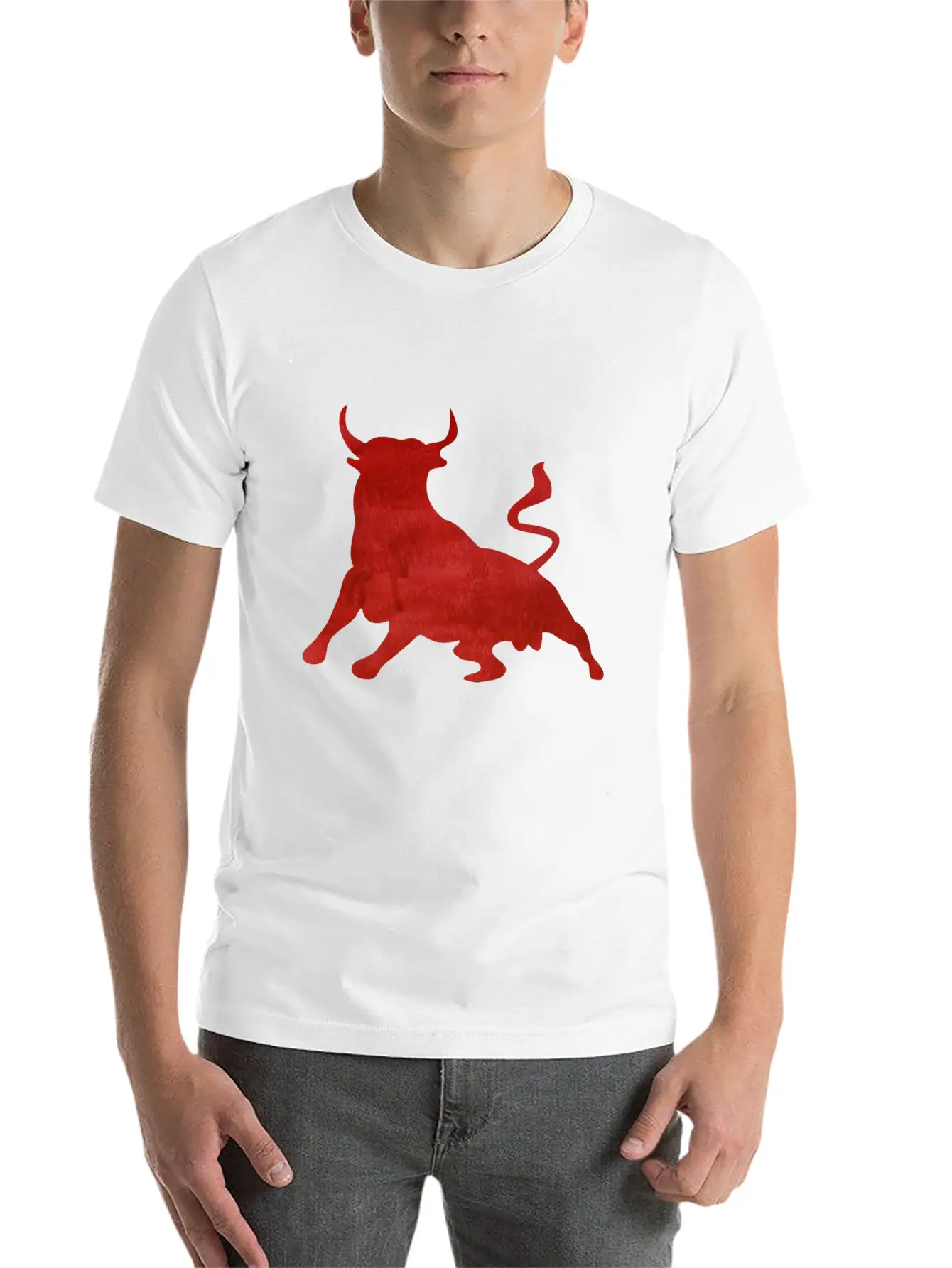 Dangerous Red Bull T-Shirt Breathable Graphic T-Shirt – Perfect For Casual Days