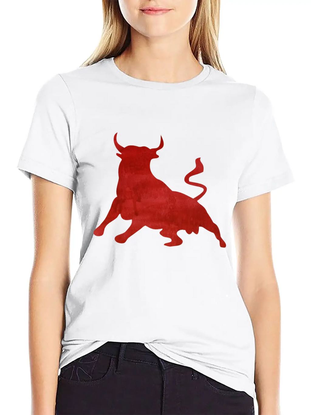 Dangerous Red Bull T-Shirt Breathable Graphic T-Shirt – Perfect For Casual Days