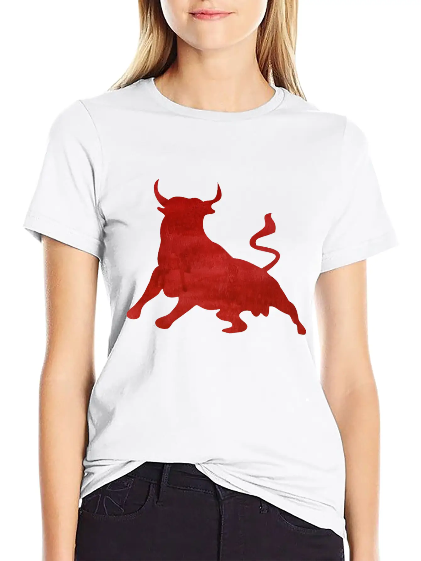 Dangerous Red Bull T-Shirt Breathable Graphic T-Shirt – Perfect For Casual Days