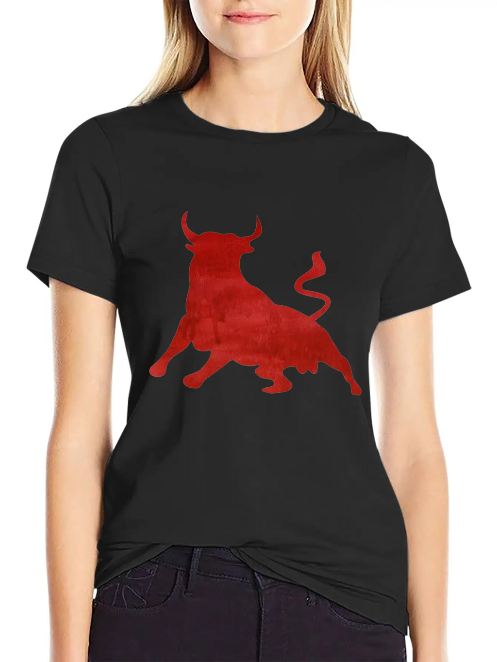 Dangerous Red Bull T-Shirt Breathable Graphic T-Shirt – Perfect For Casual Days