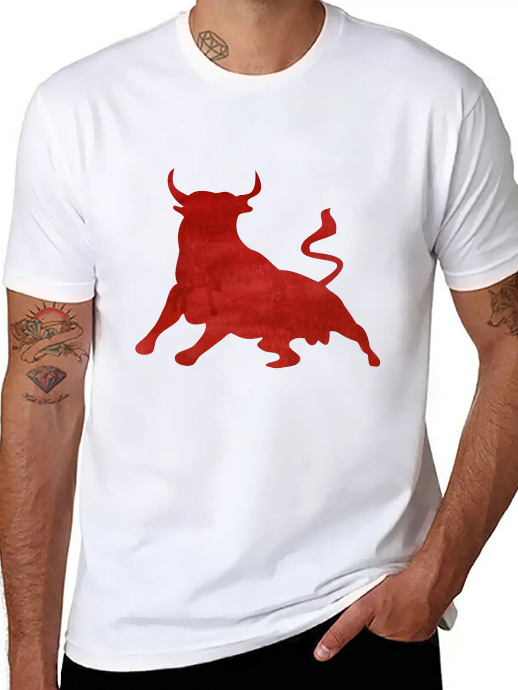 Dangerous Red Bull T-Shirt Breathable Graphic T-Shirt – Perfect For Casual Days