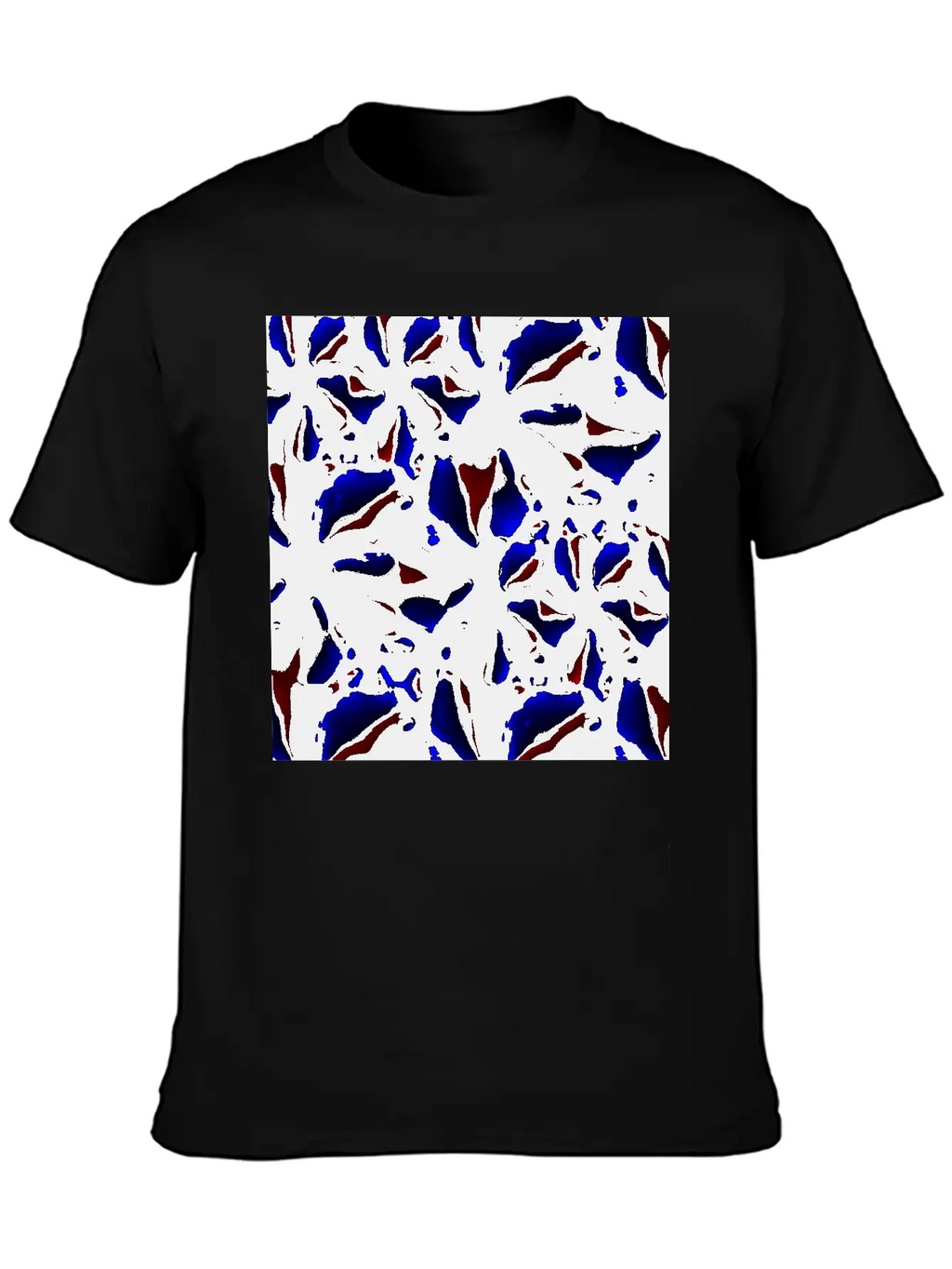 Dark Modern Texture Stylish Everyday T-Shirt – Unisex Basic Cotton Tee