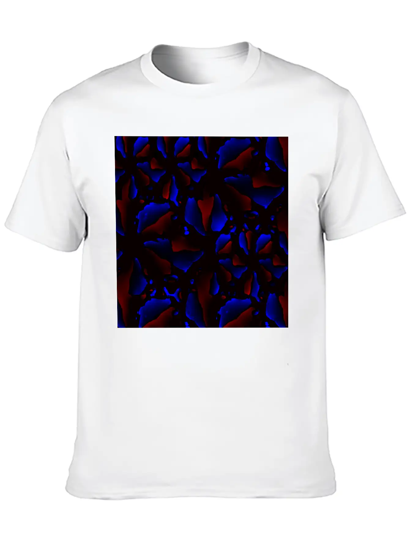 Dark Modern Texture Stylish Everyday T-Shirt – Unisex Basic Cotton Tee