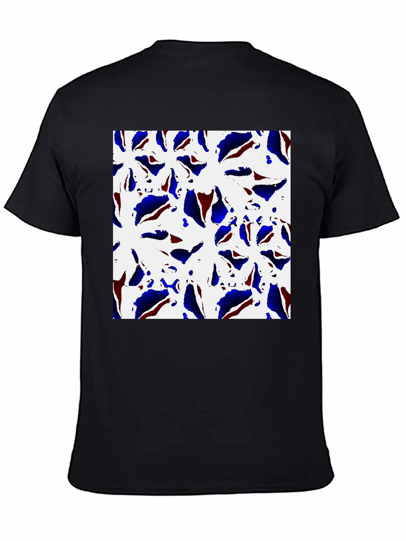 Dark Modern Texture Stylish Everyday T-Shirt – Unisex Basic Cotton Tee