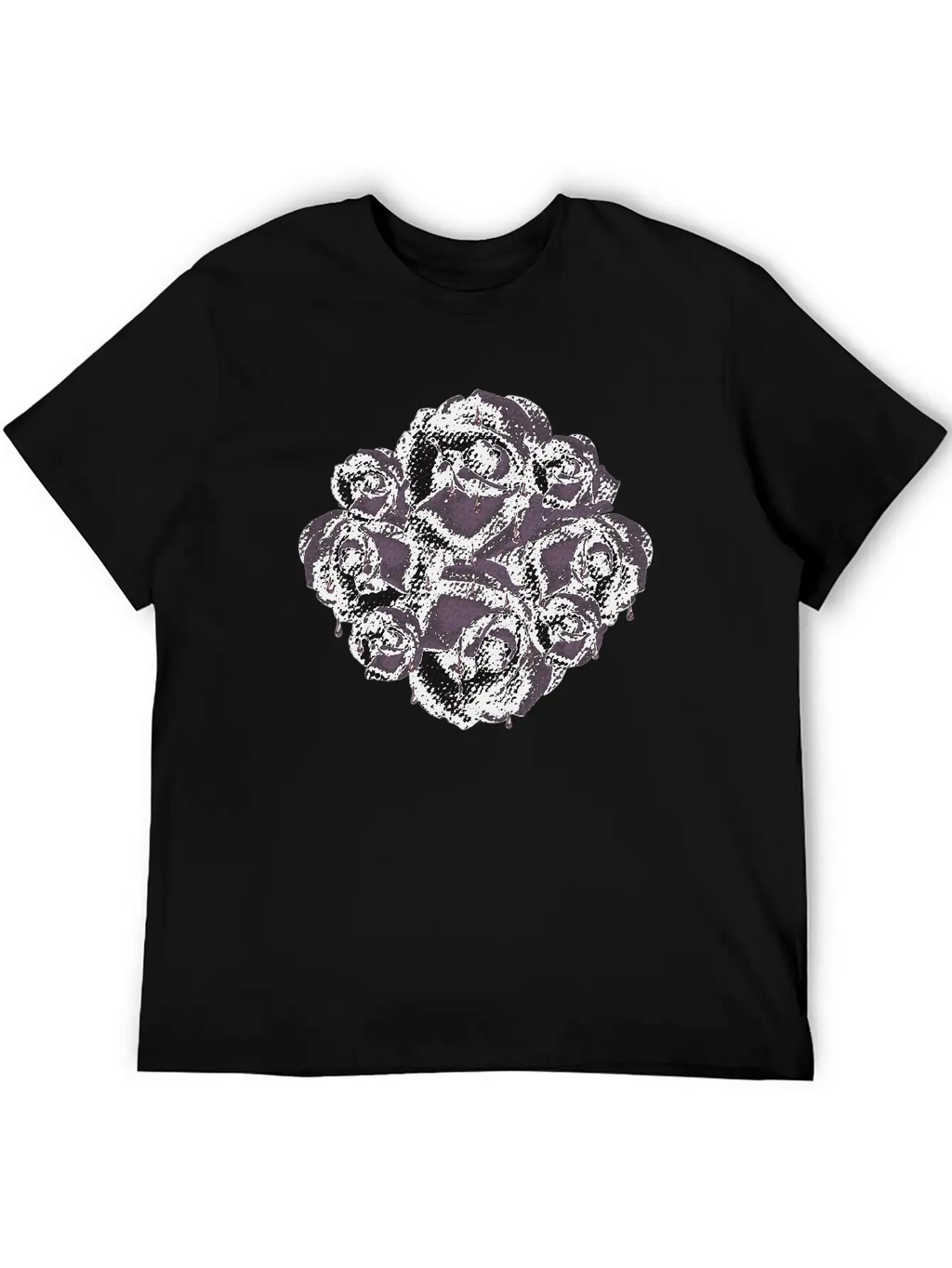 Dark Roses, Gothic, Gothic Fan Breathable Soft Cotton T-Shirt – Timeless Casual Look