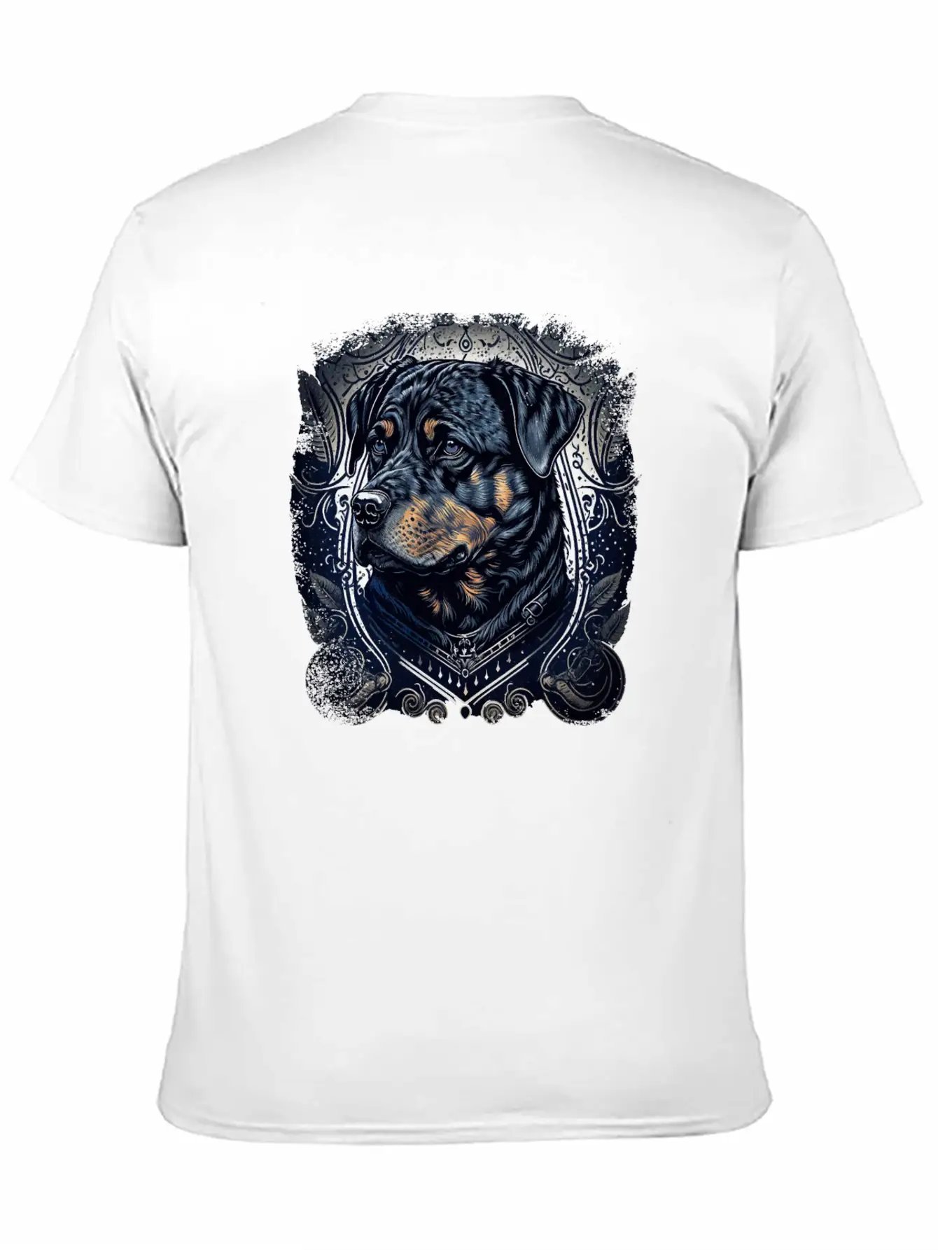 Dark Rottweiler Love Relaxed Everyday Tee – Lightweight And Durable Cotton