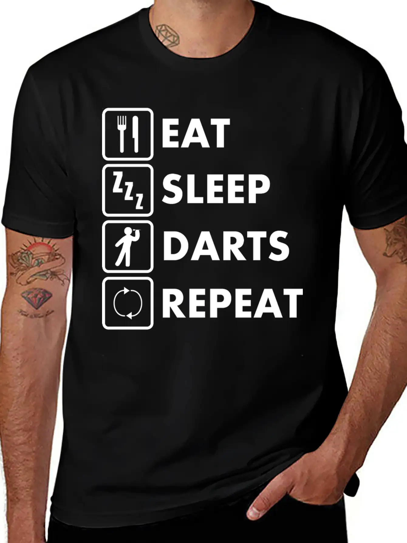 Dart All Day Classic Cotton Tee – Unisex Comfort For Any Season