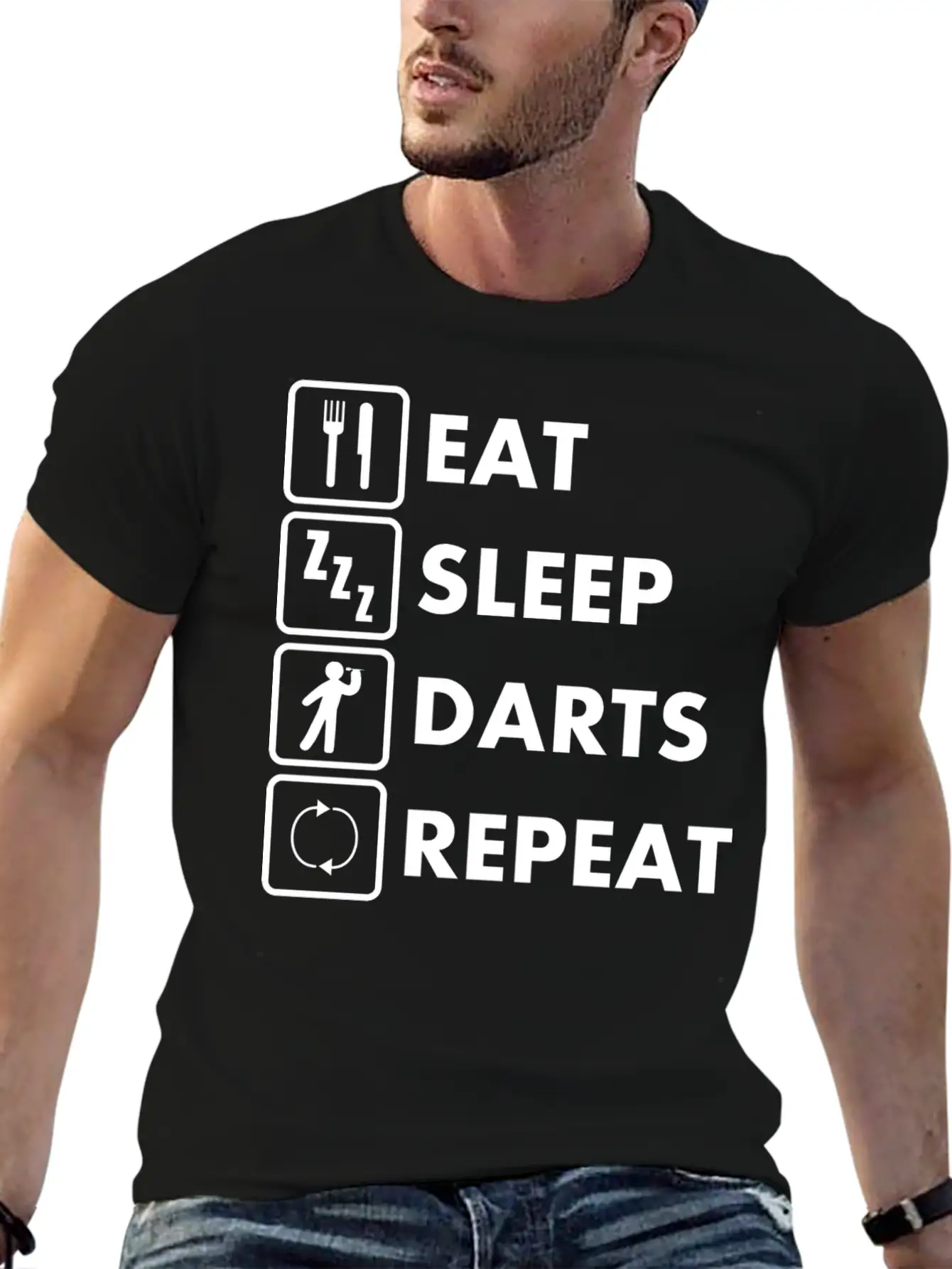 Dart All Day Classic Cotton Tee – Unisex Comfort For Any Season