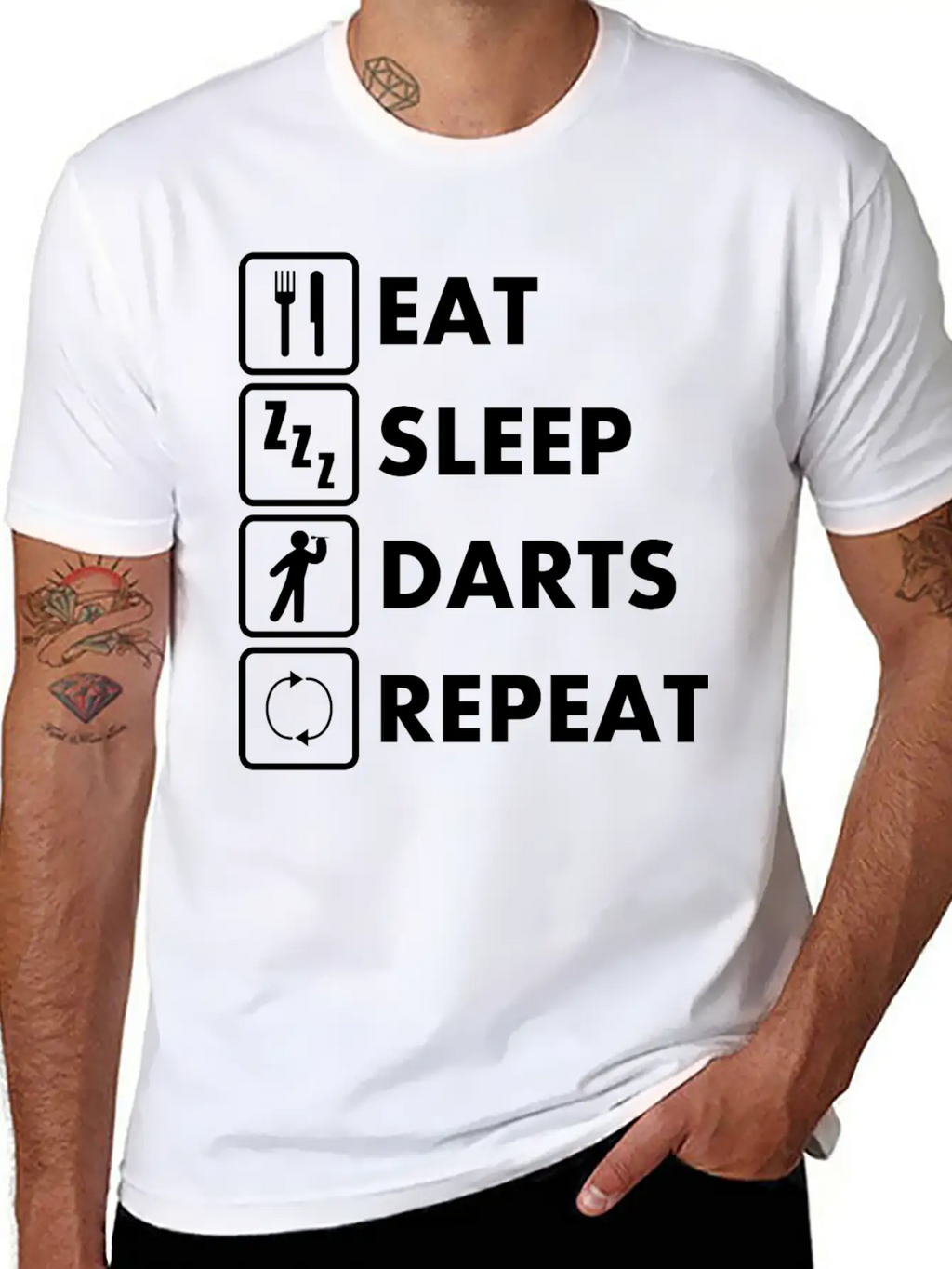 Dart All Day Classic Cotton Tee – Unisex Comfort For Any Season