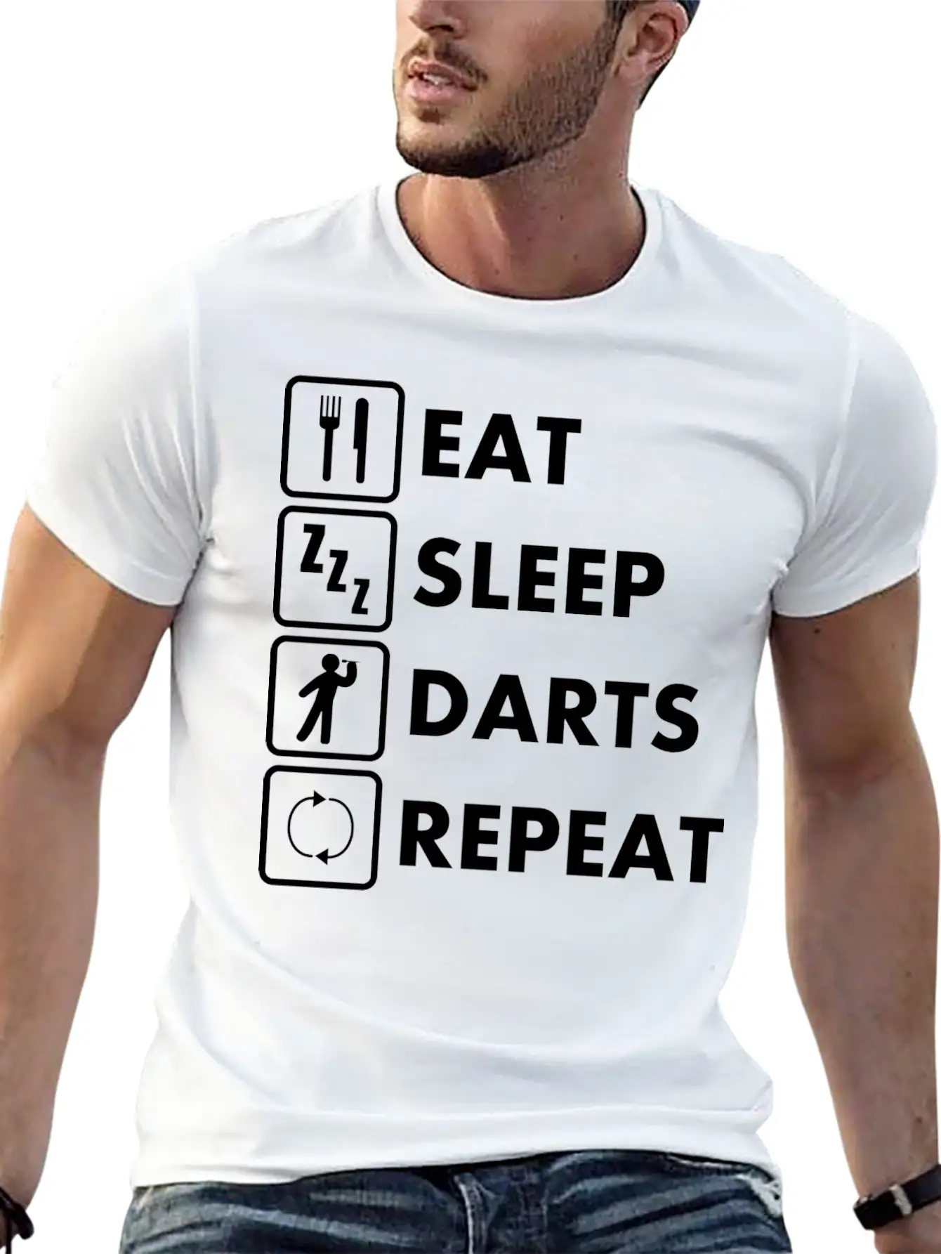Dart All Day Classic Cotton Tee – Unisex Comfort For Any Season