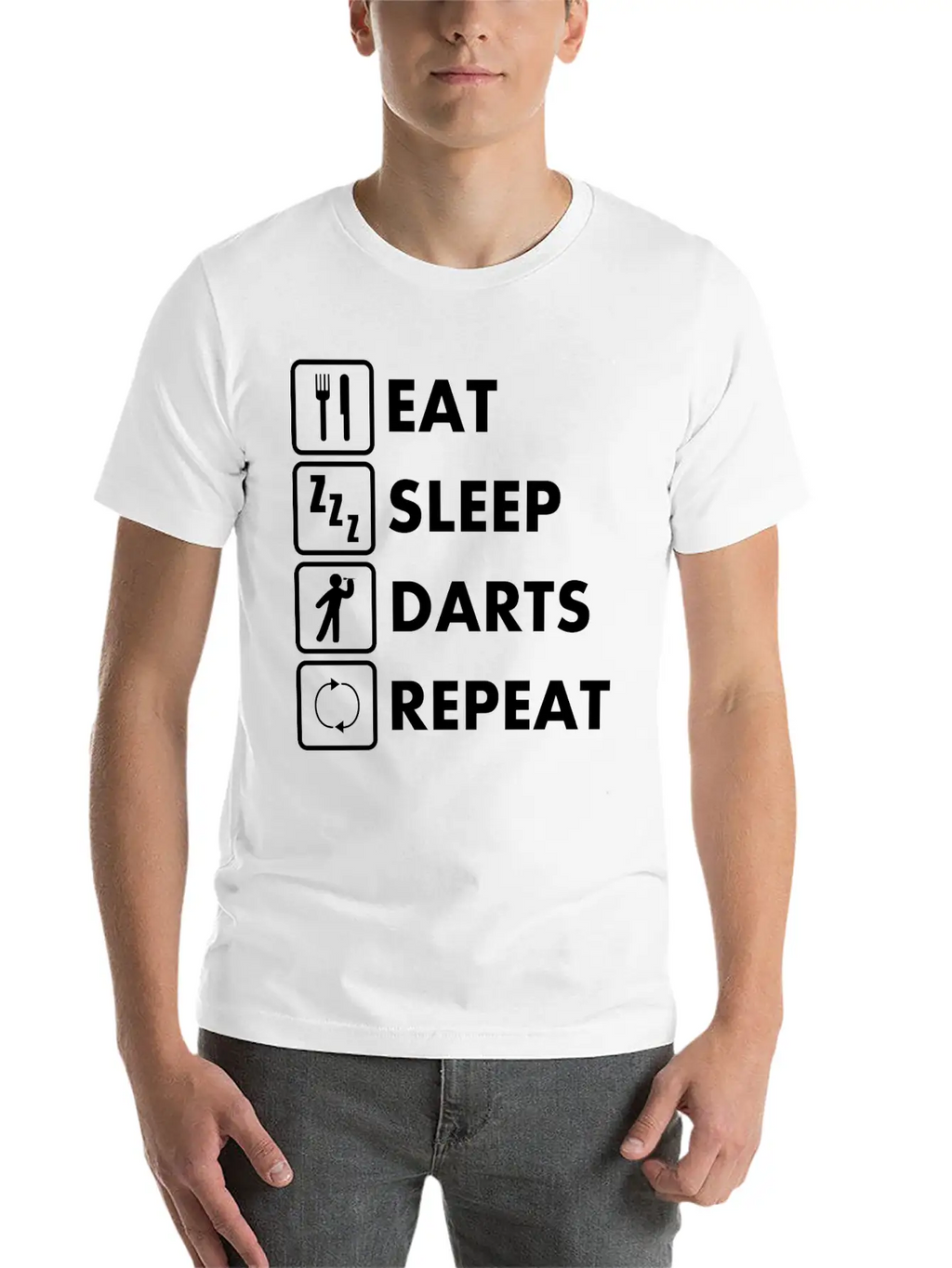 Dart All Day Classic Cotton Tee – Unisex Comfort For Any Season
