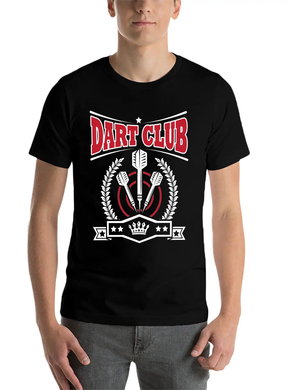 Dart - Dart Club Stylish Everyday T-Shirt – Unisex Basic Cotton Tee