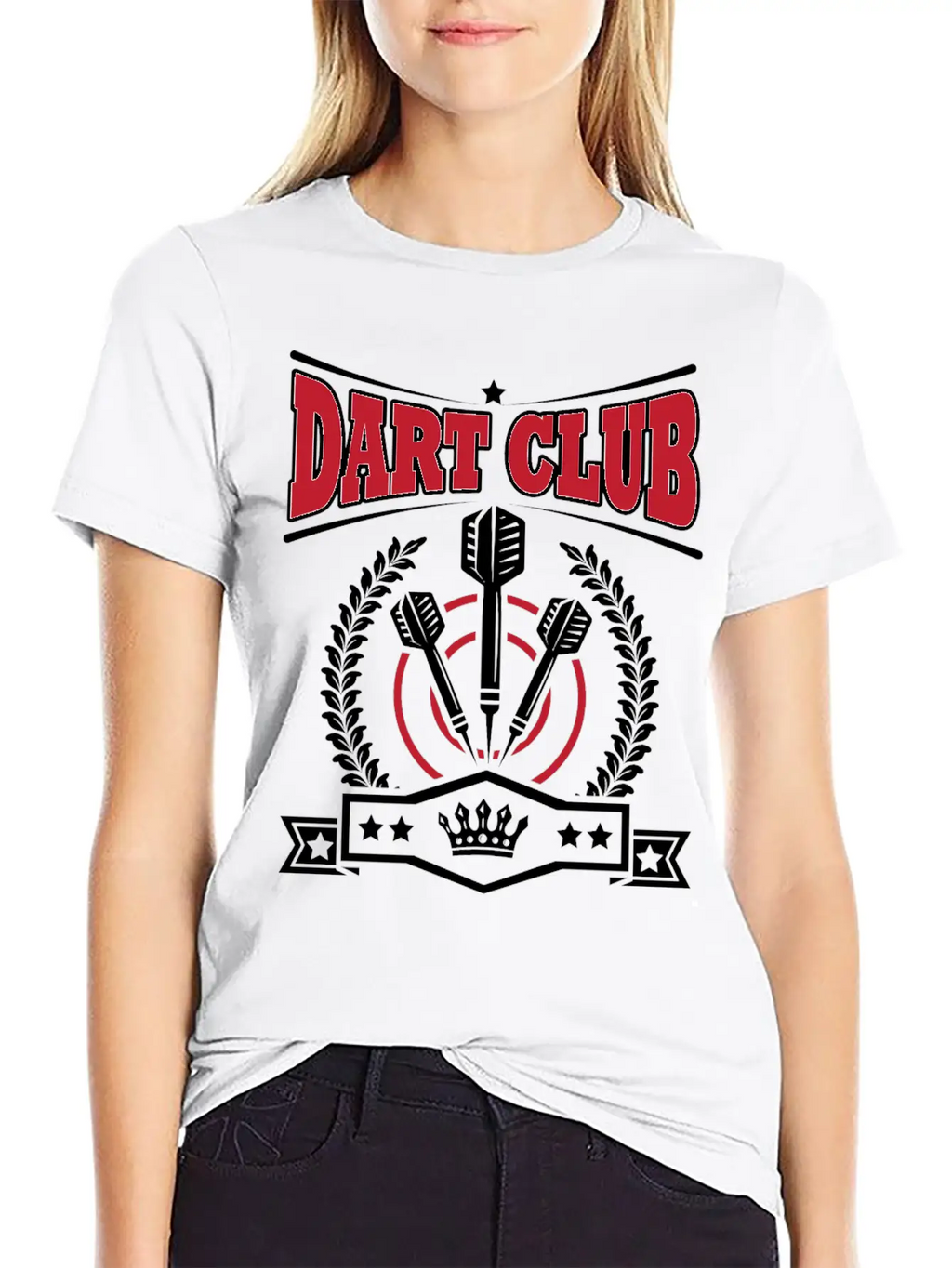 Dart - Dart Club Stylish Everyday T-Shirt – Unisex Basic Cotton Tee