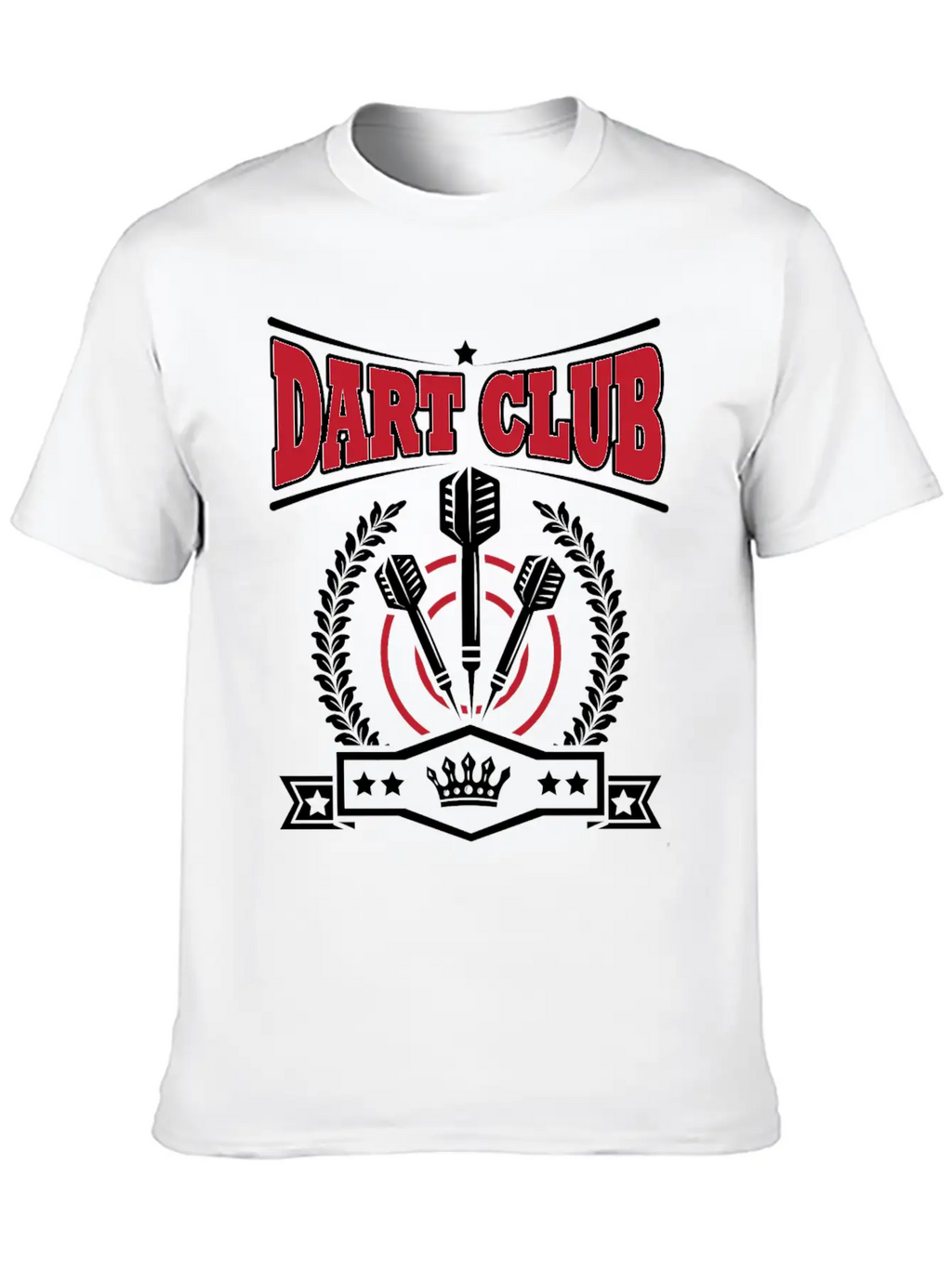 Dart - Dart Club Stylish Everyday T-Shirt – Unisex Basic Cotton Tee
