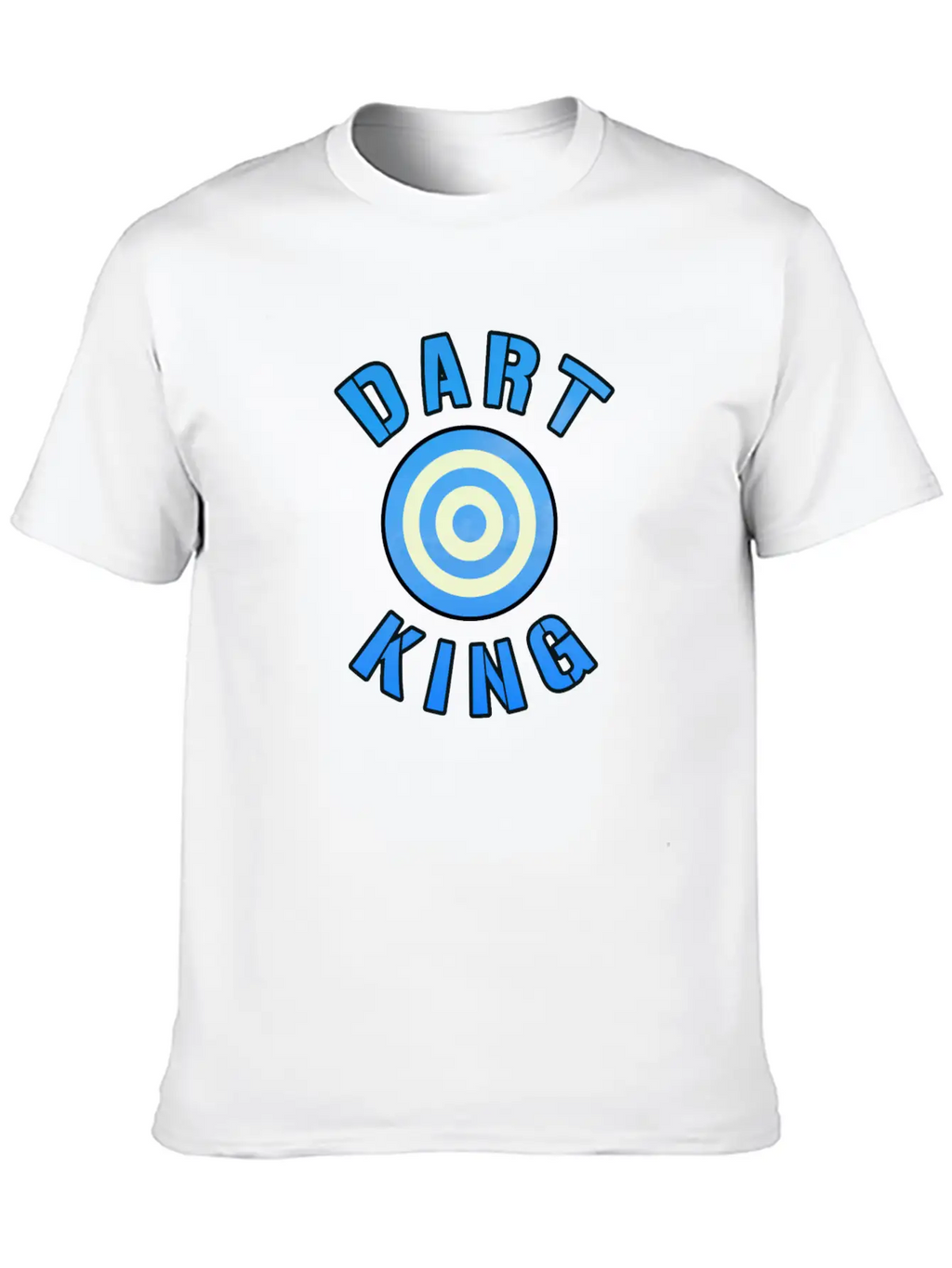 Dart King For Darts Sport Players Basic Graphic T-Shirt – Daily Comfort In Soft Cotton