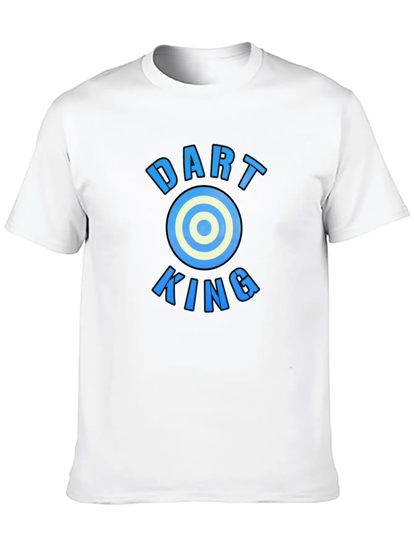 Dart King For Darts Sport Players Basic Graphic T-Shirt – Daily Comfort In Soft Cotton