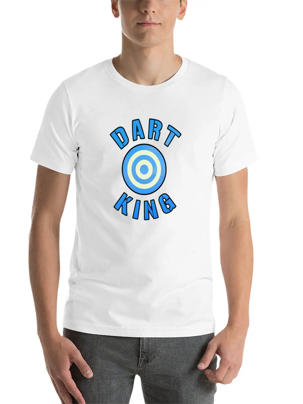Dart King For Darts Sport Players Basic Graphic T-Shirt – Daily Comfort In Soft Cotton