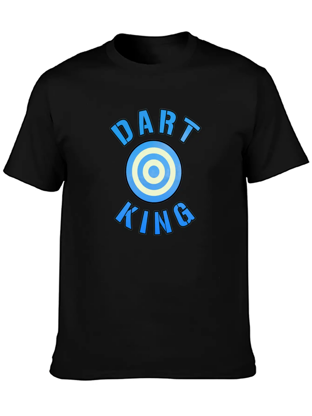Dart King For Darts Sport Players Basic Graphic T-Shirt – Daily Comfort In Soft Cotton