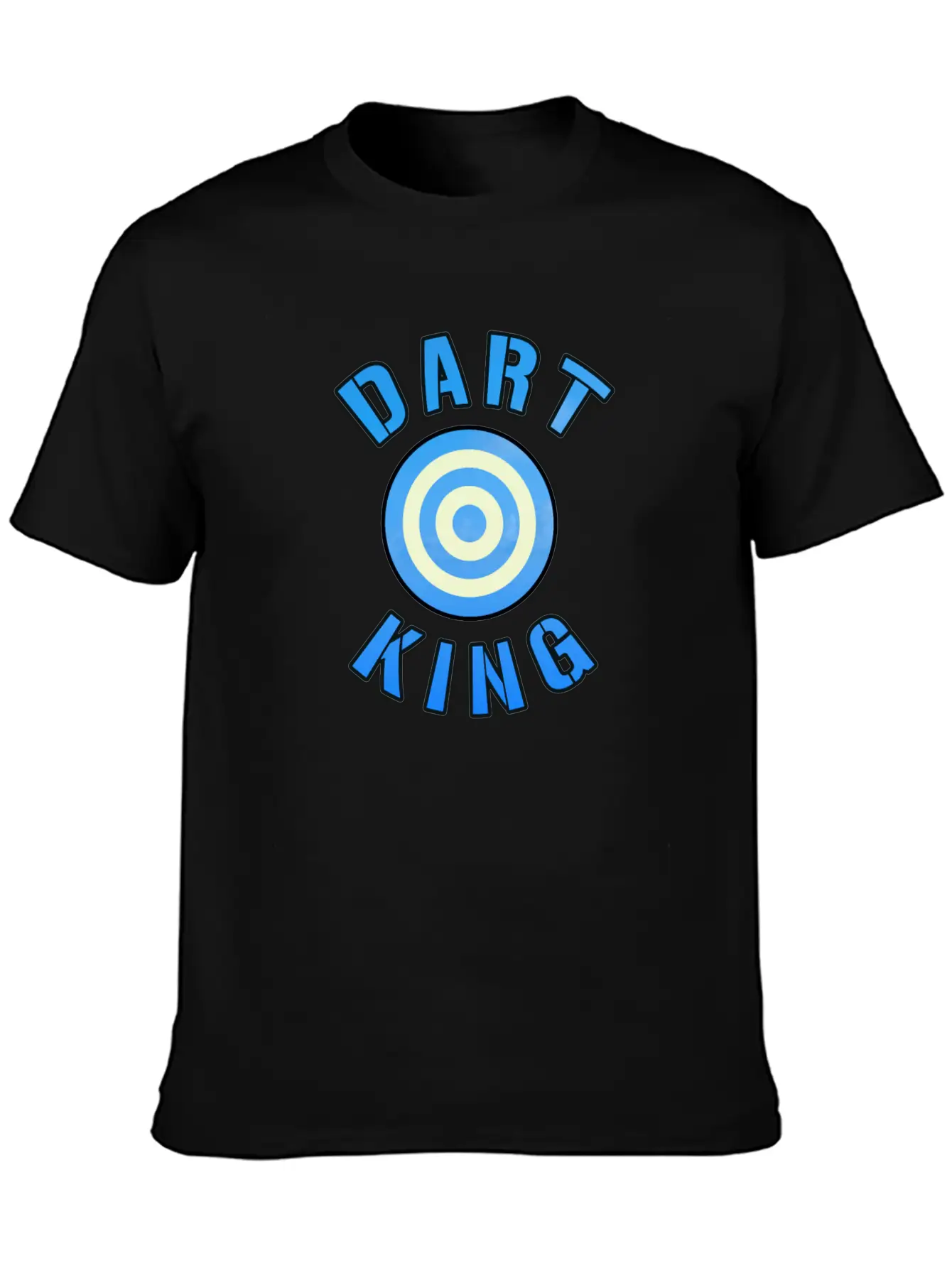 Dart King For Darts Sport Players Basic Graphic T-Shirt – Daily Comfort In Soft Cotton
