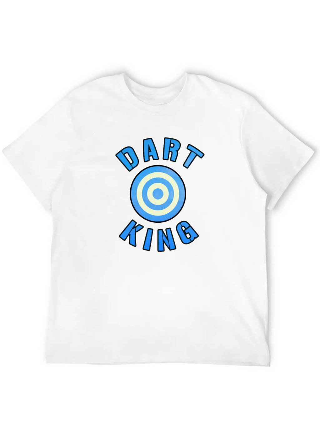 Dart King For Darts Sport Players Basic Graphic T-Shirt – Daily Comfort In Soft Cotton