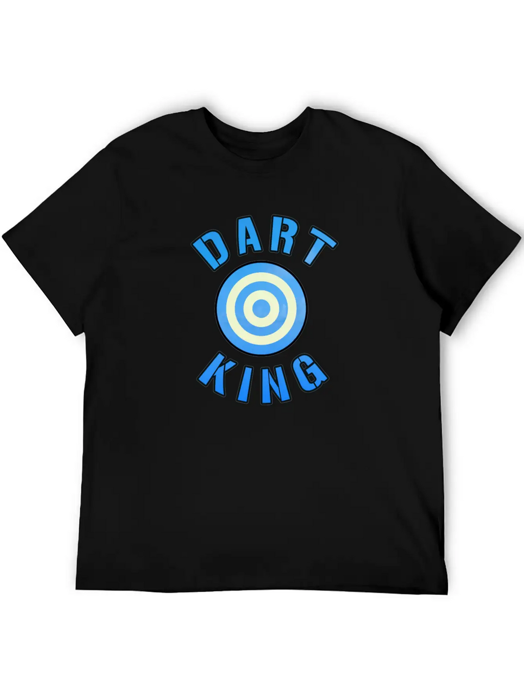 Dart King For Darts Sport Players Basic Graphic T-Shirt – Daily Comfort In Soft Cotton