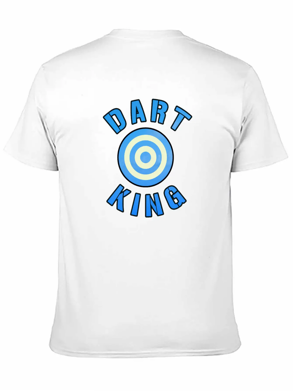Dart King For Darts Sport Players Basic Graphic T-Shirt – Daily Comfort In Soft Cotton