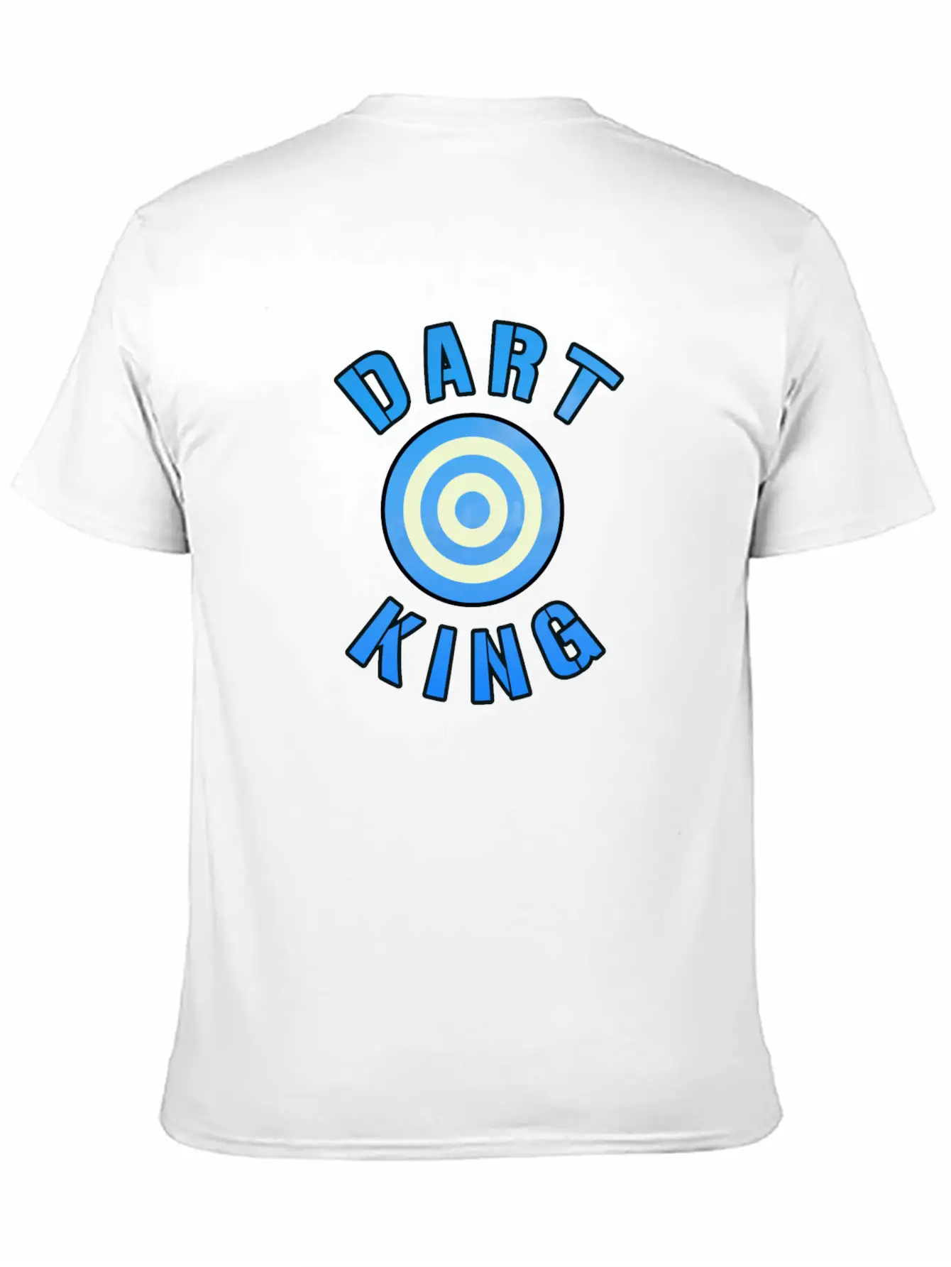 Dart King For Darts Sport Players Basic Graphic T-Shirt – Daily Comfort In Soft Cotton