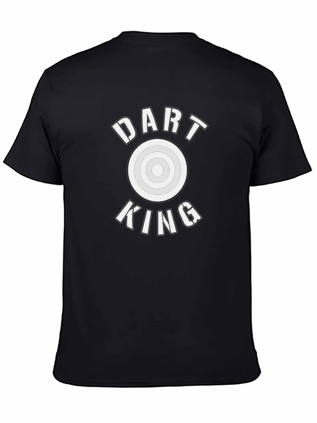 Dart King For Darts Sport Players Essential Cotton Tee For Daily Outfits – Unisex Style