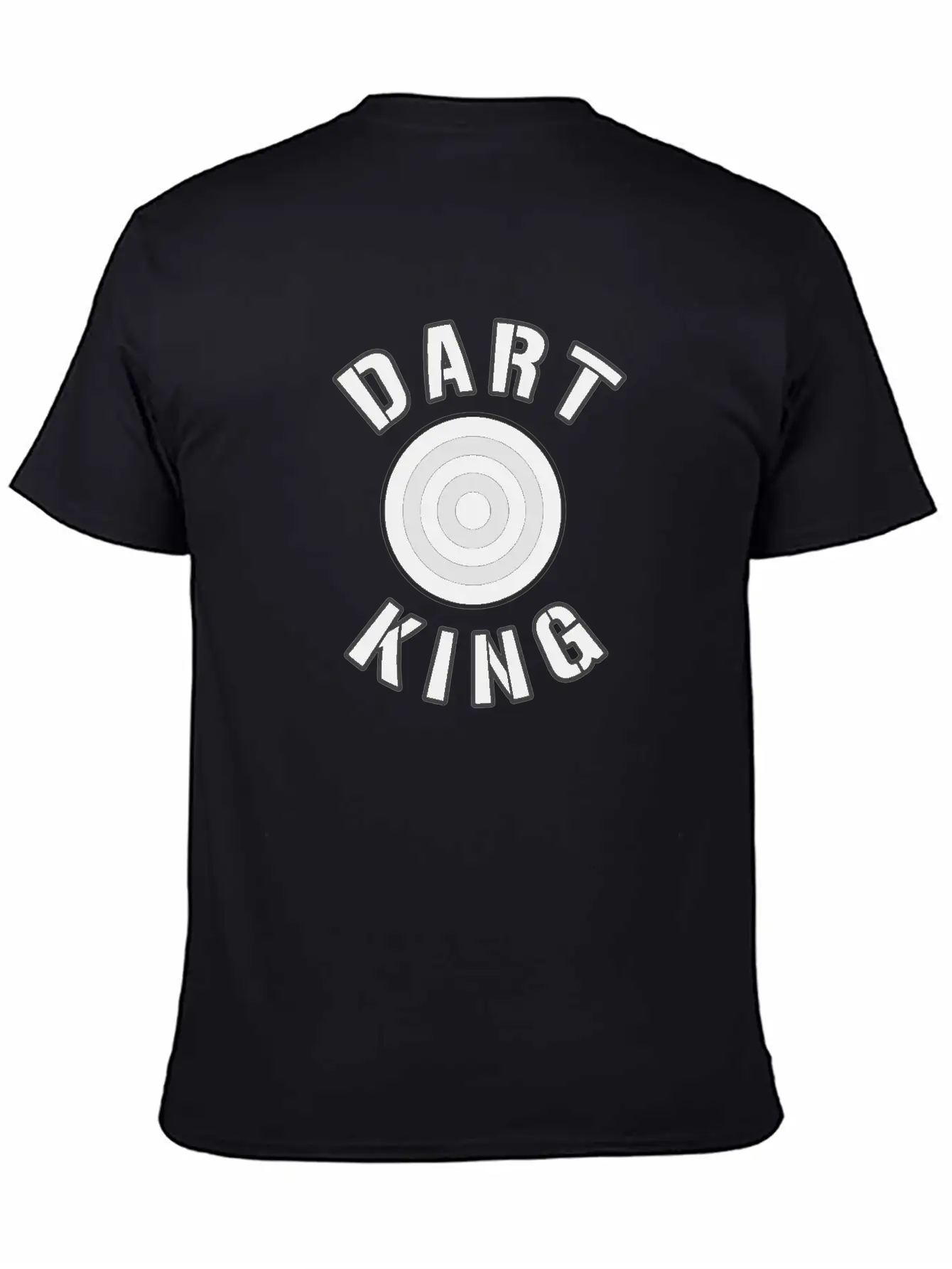 Dart King For Darts Sport Players Essential Cotton Tee For Daily Outfits – Unisex Style