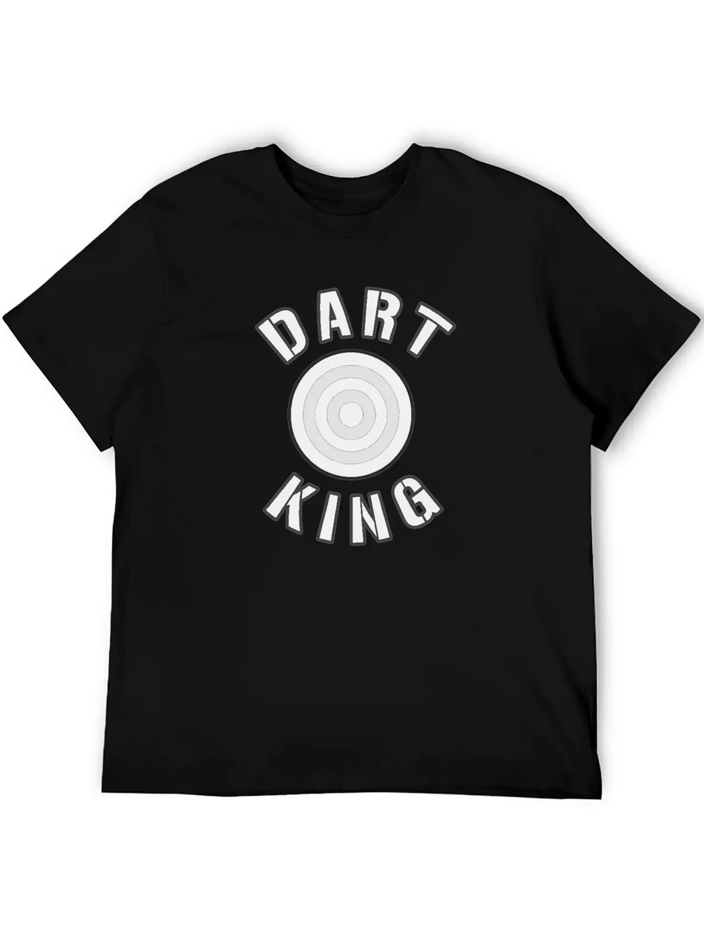 Dart King For Darts Sport Players Essential Cotton Tee For Daily Outfits – Unisex Style