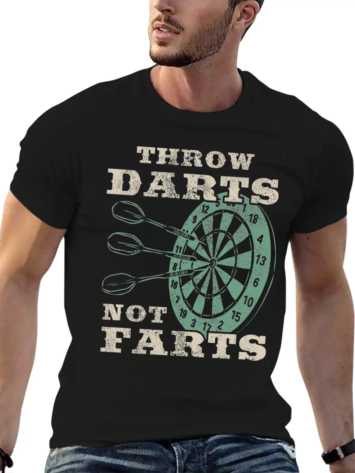 Dart Sport Club, Dartboard, Arrow Sport Dart Breathable Soft Cotton T-Shirt – Timeless Casual Look