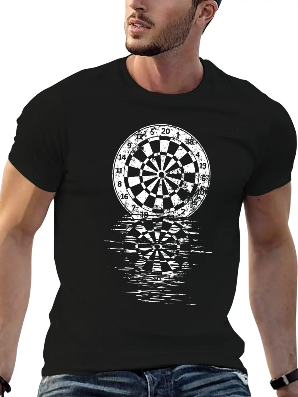 Dart Sport Club, Dartboard, Arrow Sport Dart Classic Cotton Tee – Unisex Comfort For Any Season