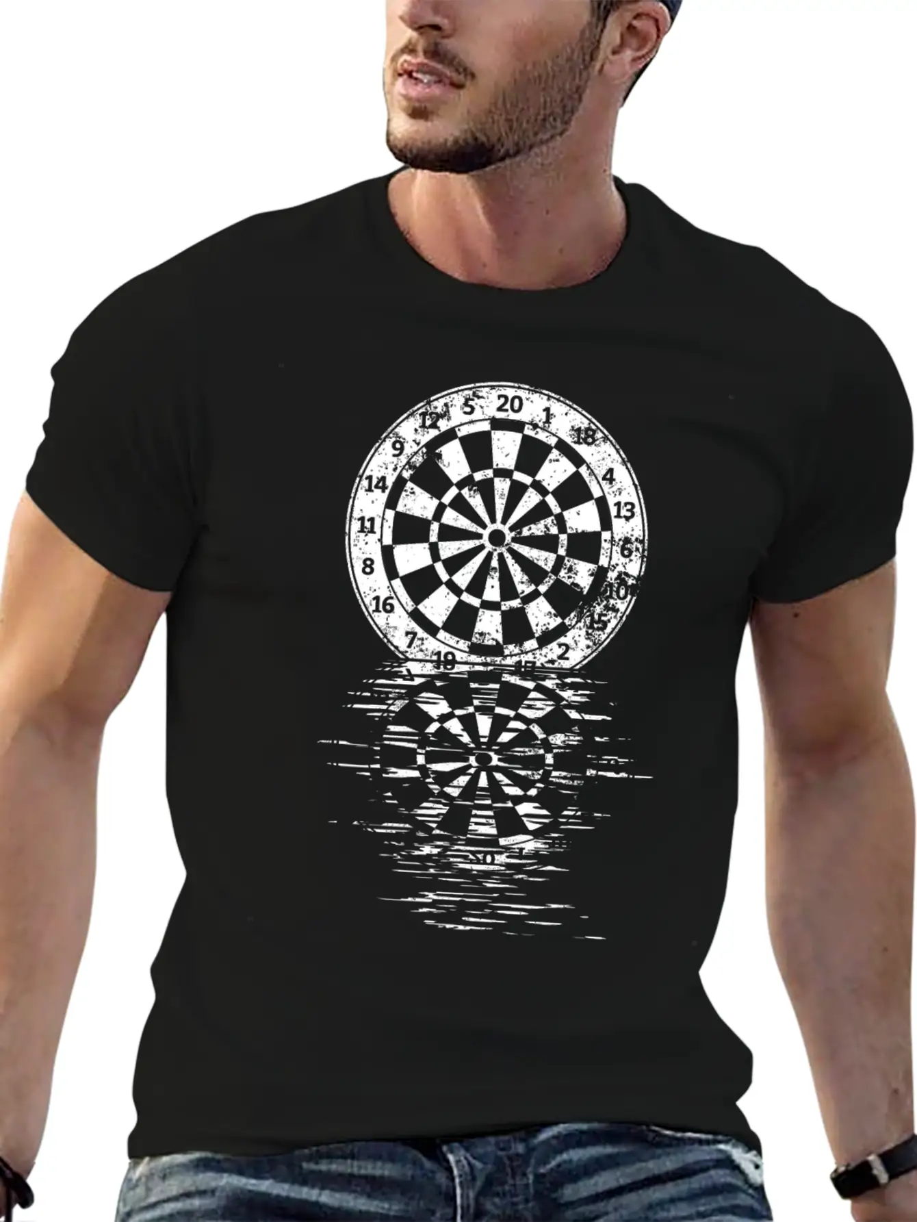 Dart Sport Club, Dartboard, Arrow Sport Dart Classic Cotton Tee – Unisex Comfort For Any Season