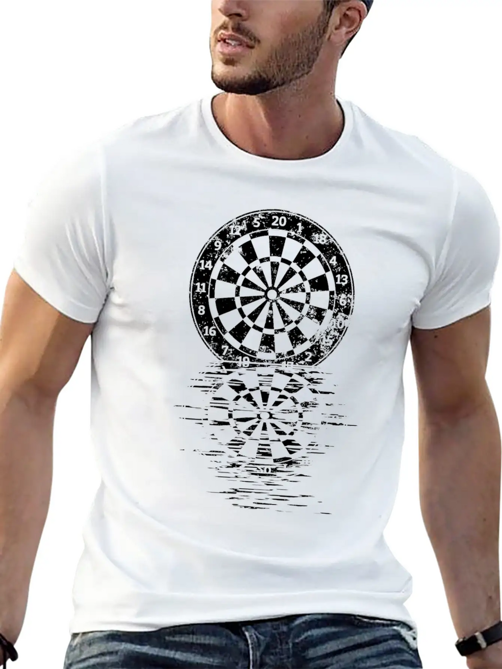 Dart Sport Club, Dartboard, Arrow Sport Dart Classic Cotton Tee – Unisex Comfort For Any Season