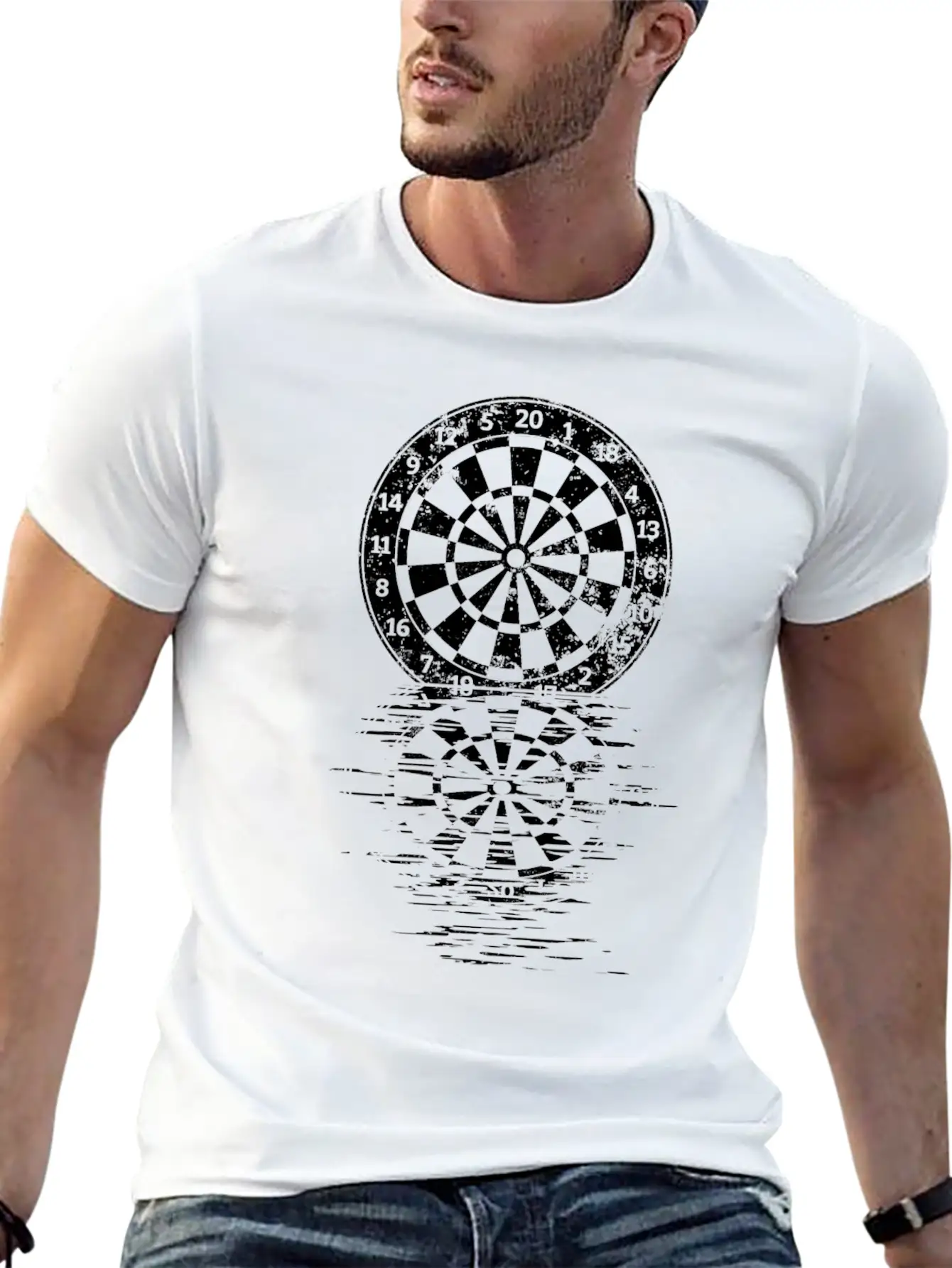 Dart Sport Club, Dartboard, Arrow Sport Dart Classic Cotton Tee – Unisex Comfort For Any Season