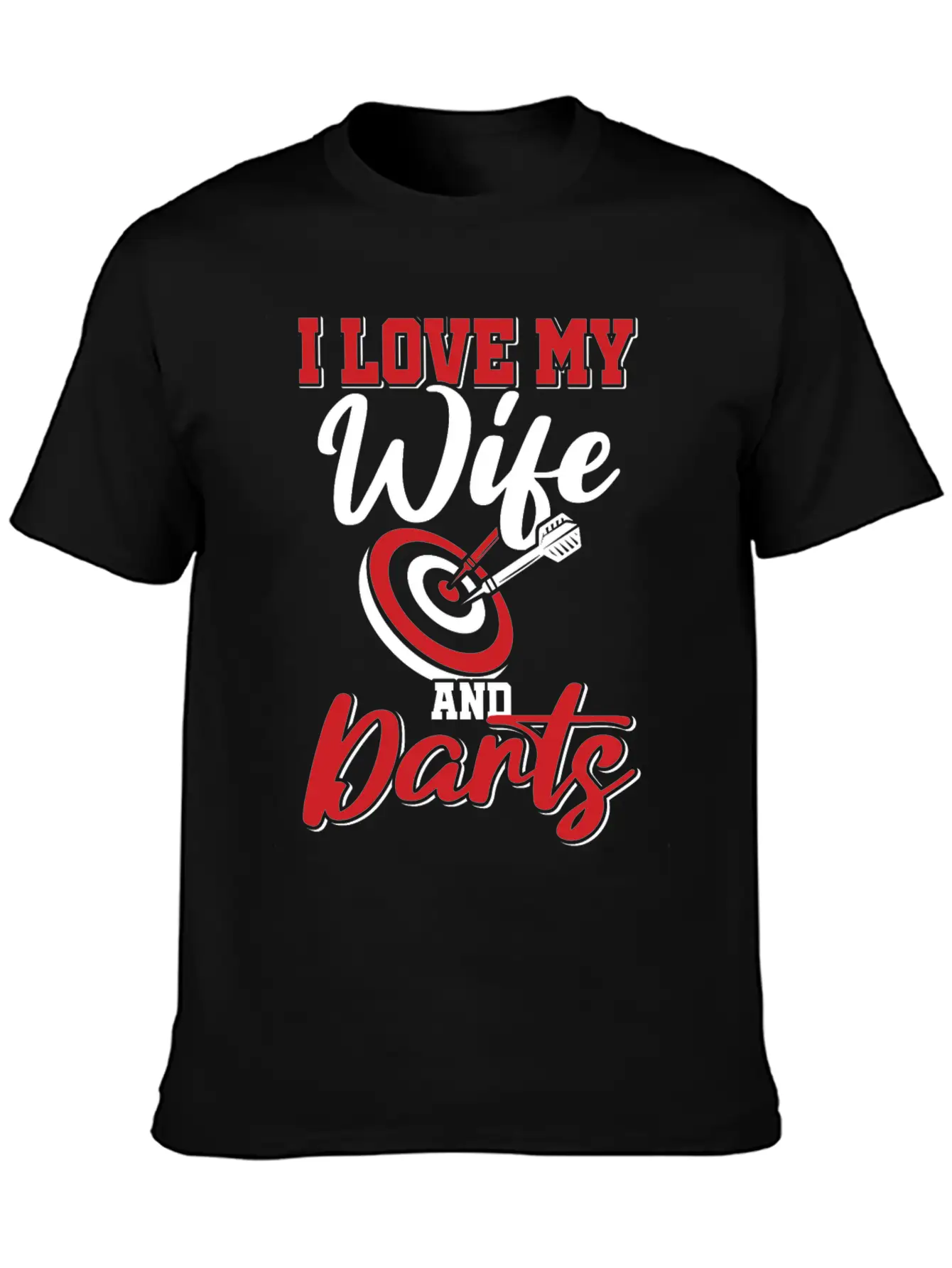 Dart Sport Club, Dartboard, Arrow Sport Dart Unisex Casual T-Shirt – Clean Design For Daily Comfort