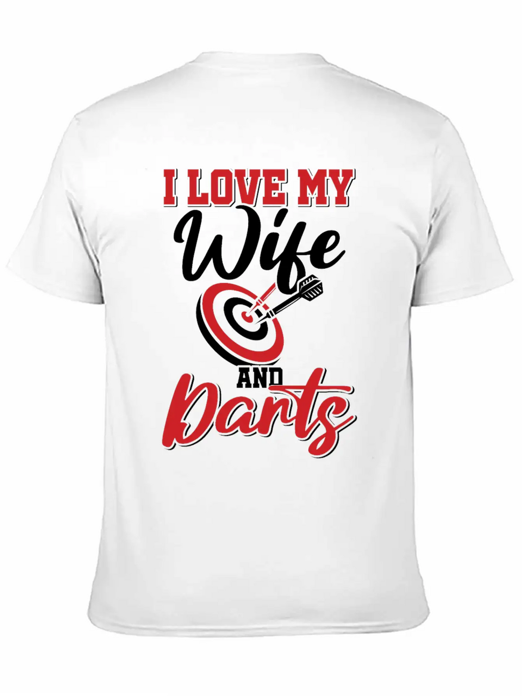 Dart Sport Club, Dartboard, Arrow Sport Dart Unisex Casual T-Shirt – Clean Design For Daily Comfort
