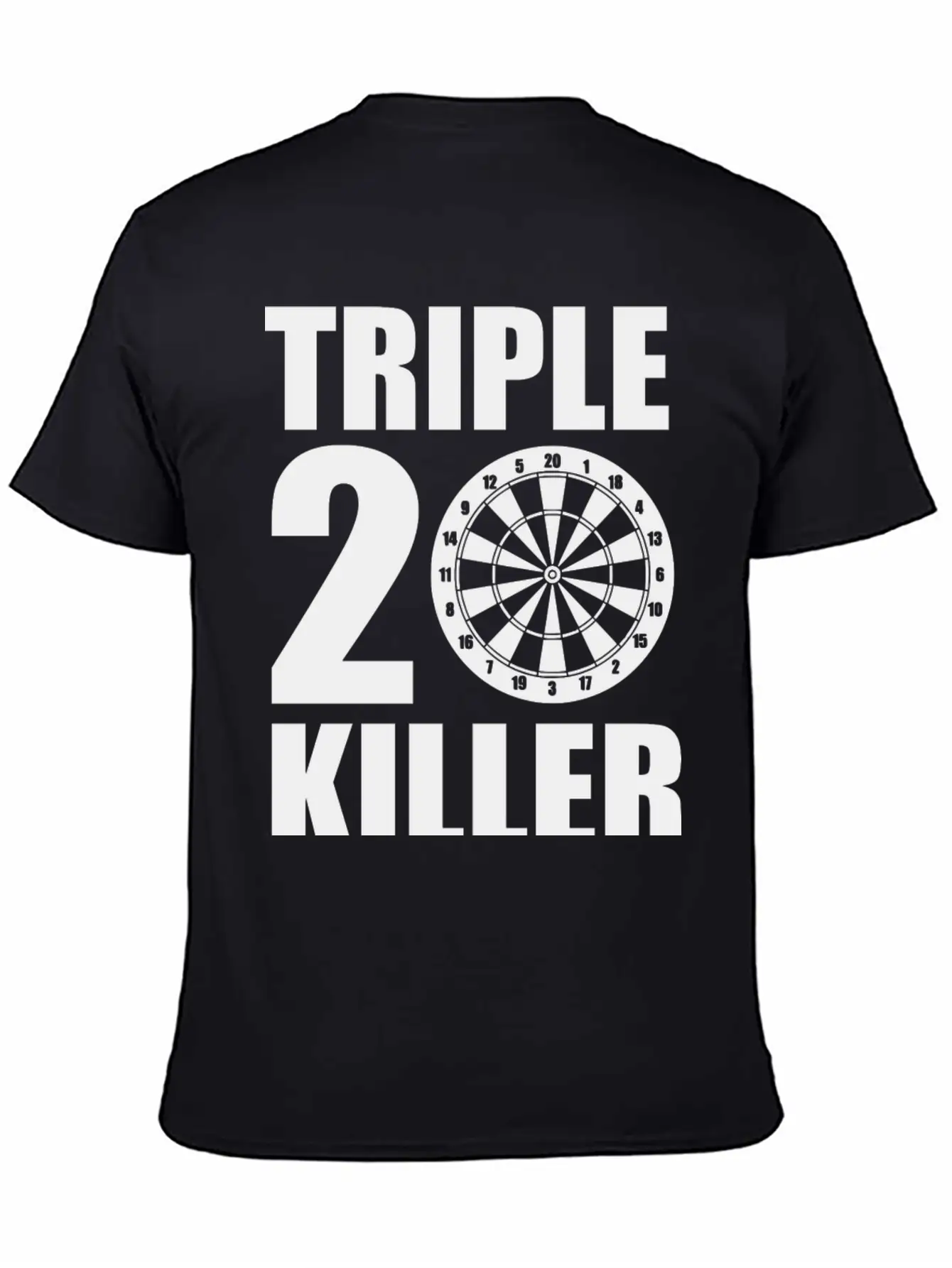 Dart Triple 20 180 Breathable Soft Cotton T-Shirt – Timeless Casual Look