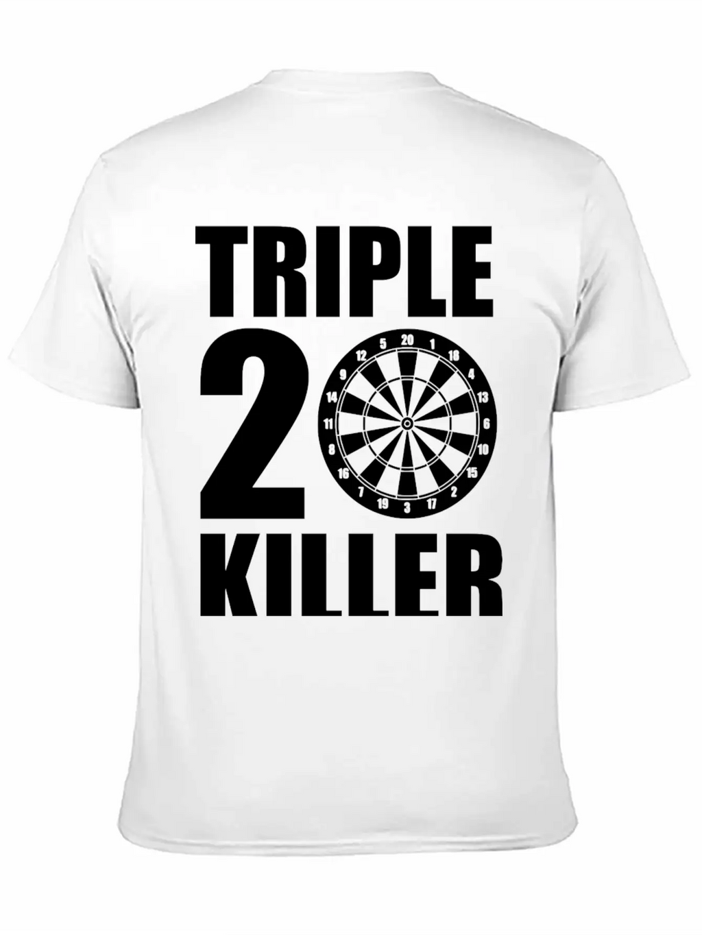 Dart Triple 20 180 Breathable Soft Cotton T-Shirt – Timeless Casual Look