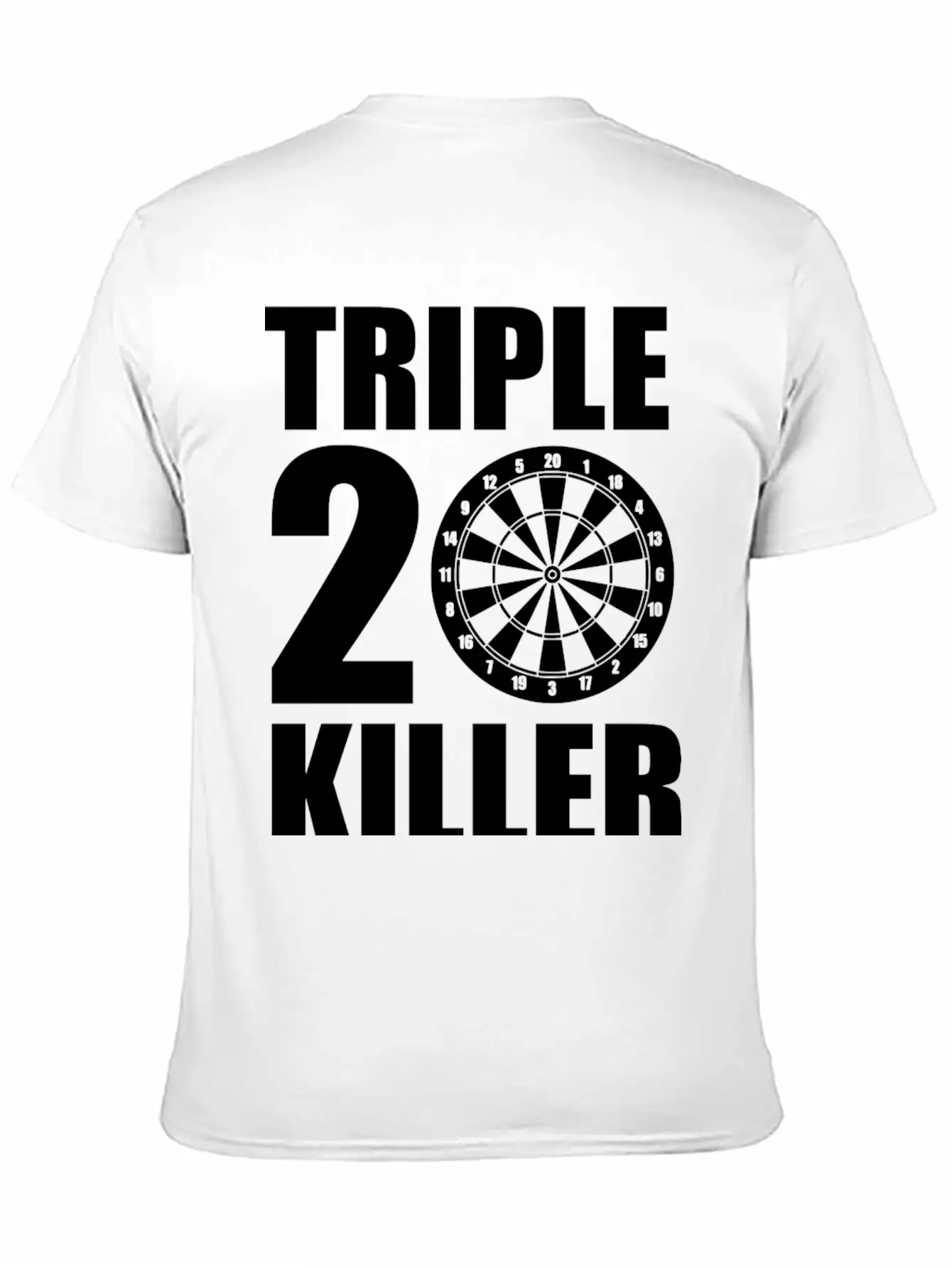 Dart Triple 20 180 Breathable Soft Cotton T-Shirt – Timeless Casual Look