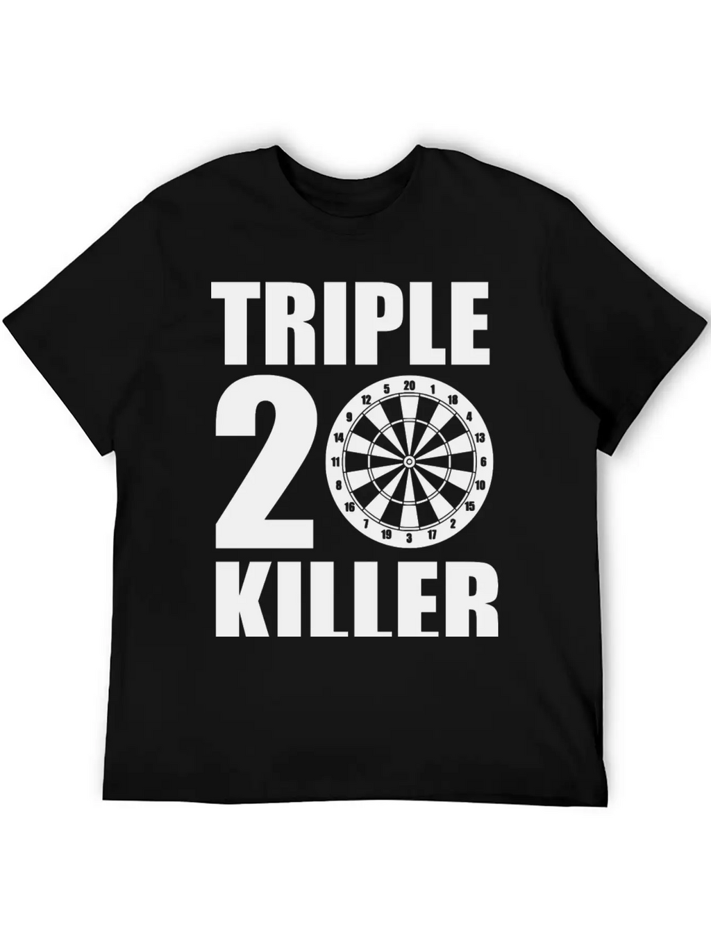 Dart Triple 20 180 Breathable Soft Cotton T-Shirt – Timeless Casual Look