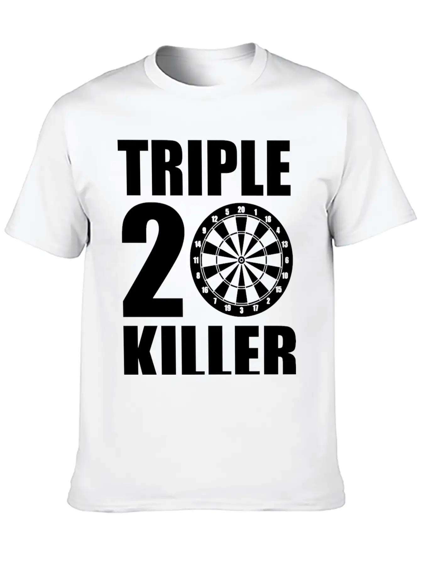 Dart Triple 20 180 Breathable Soft Cotton T-Shirt – Timeless Casual Look