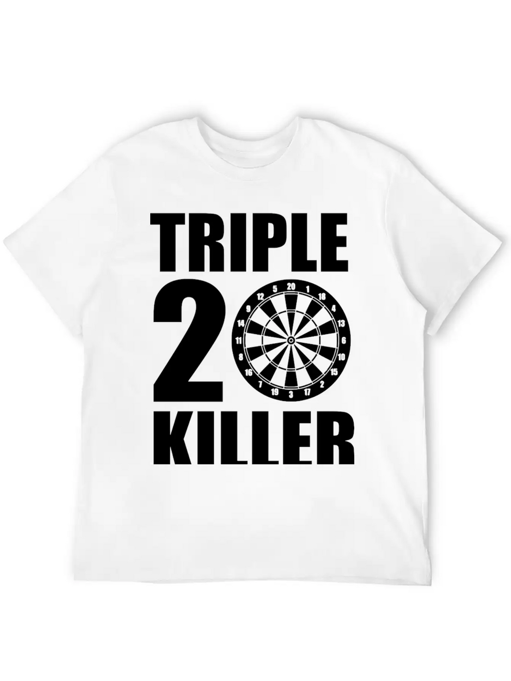 Dart Triple 20 180 Breathable Soft Cotton T-Shirt – Timeless Casual Look