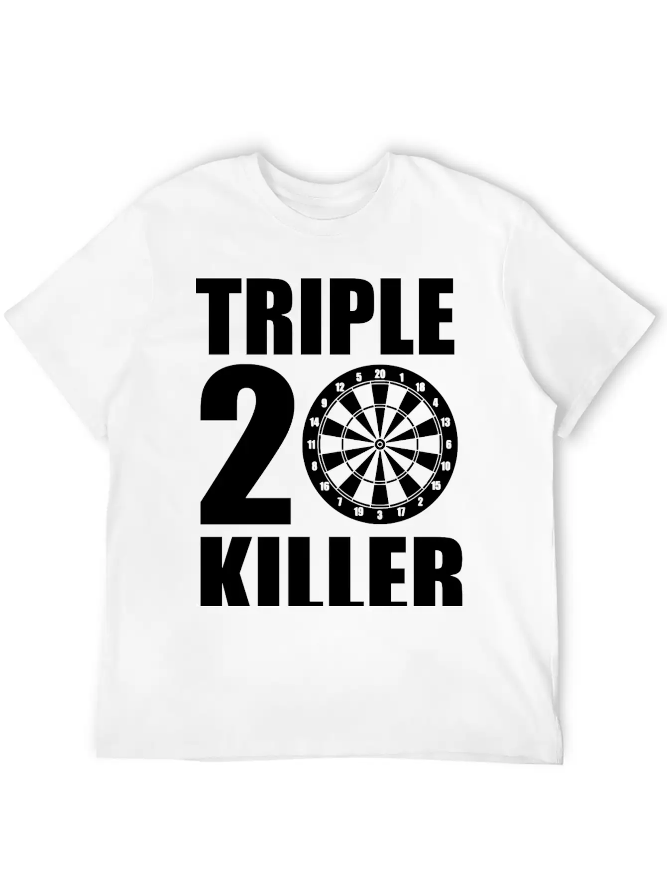 Dart Triple 20 180 Breathable Soft Cotton T-Shirt – Timeless Casual Look
