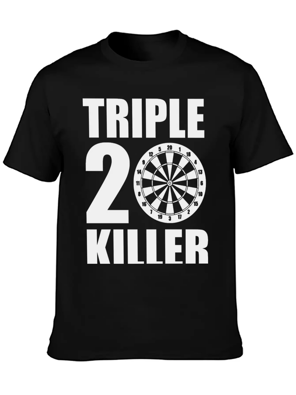 Dart Triple 20 180 Breathable Soft Cotton T-Shirt – Timeless Casual Look