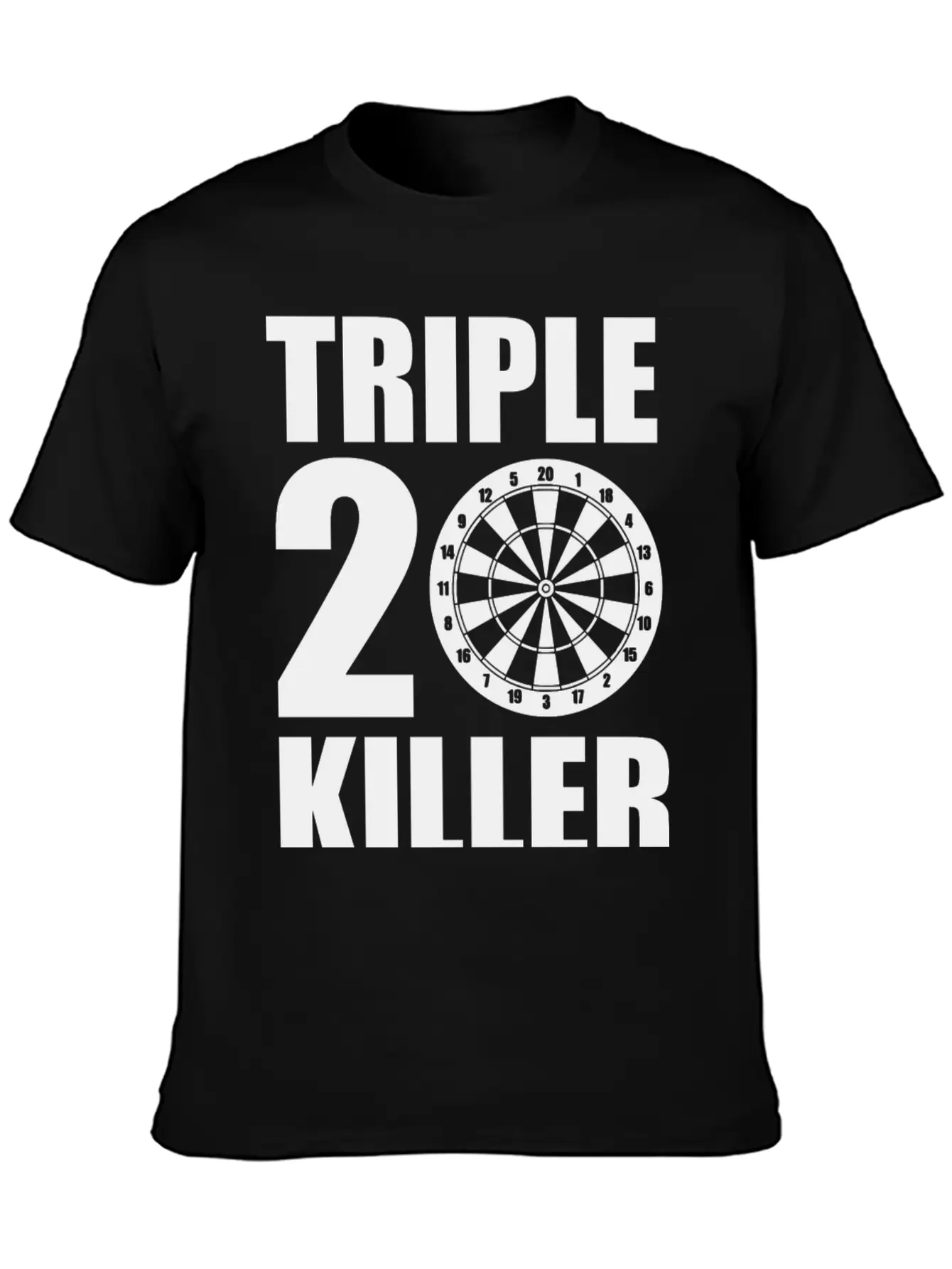 Dart Triple 20 180 Breathable Soft Cotton T-Shirt – Timeless Casual Look