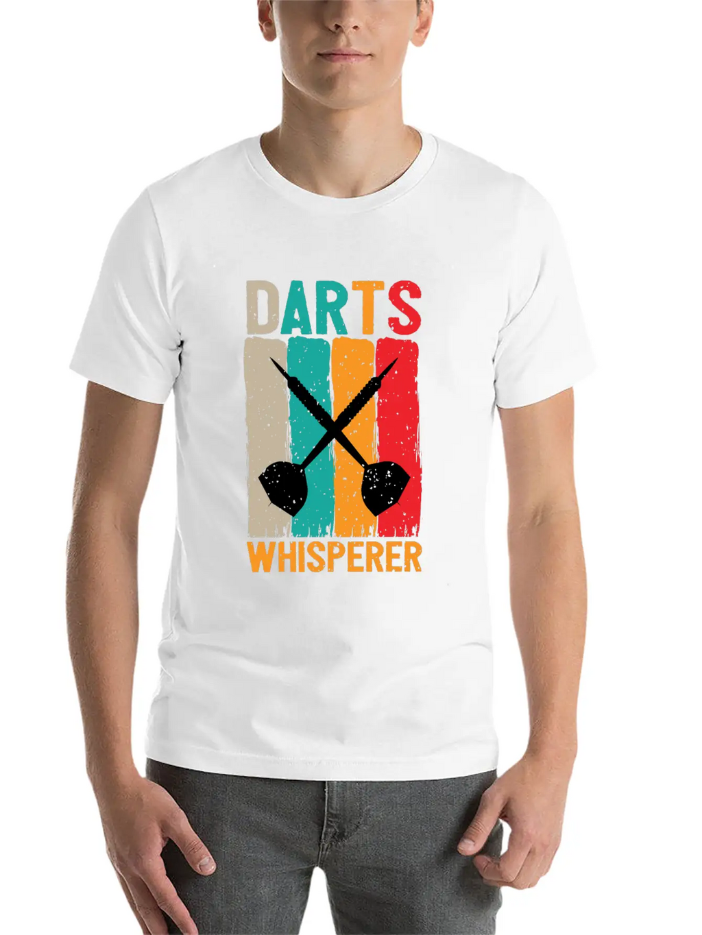Dart Whisperer Darts Whisperer Breathable Graphic T-Shirt – Perfect For Casual Days