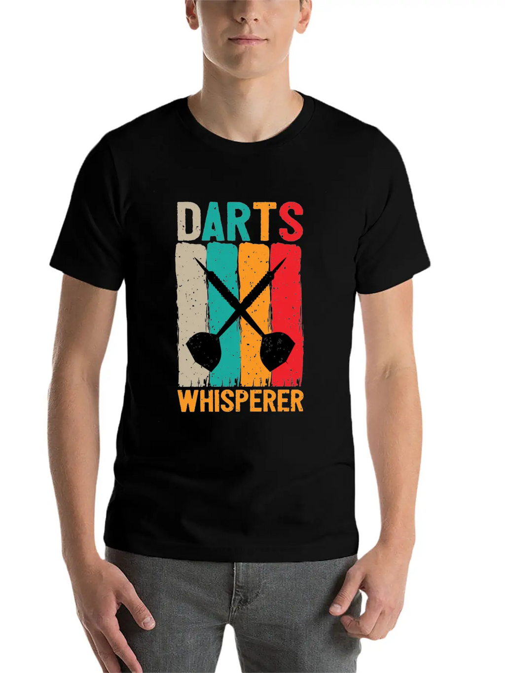 Dart Whisperer Darts Whisperer Breathable Graphic T-Shirt – Perfect For Casual Days