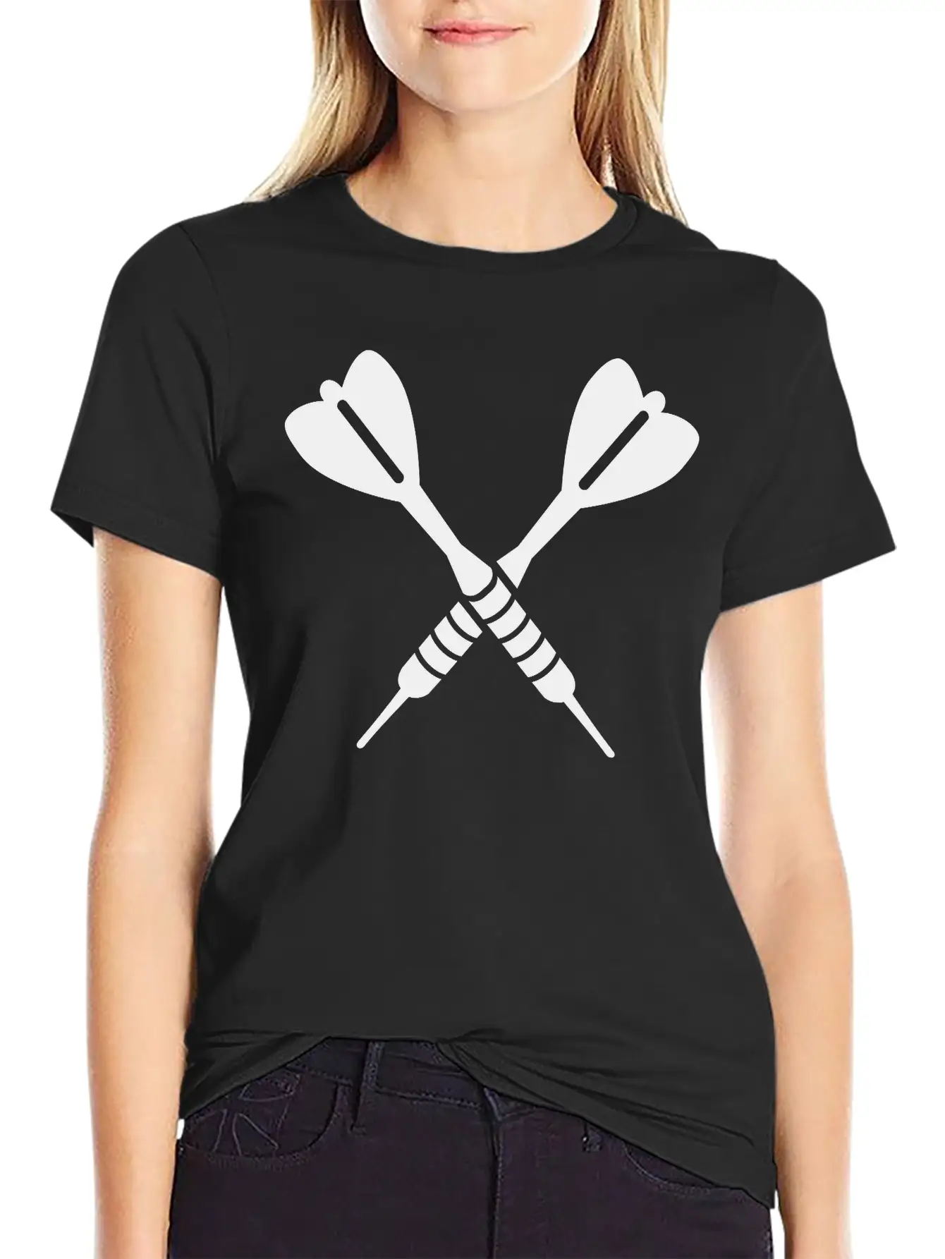 Darts Basic Graphic T-Shirt – Daily Comfort In Soft Cotton